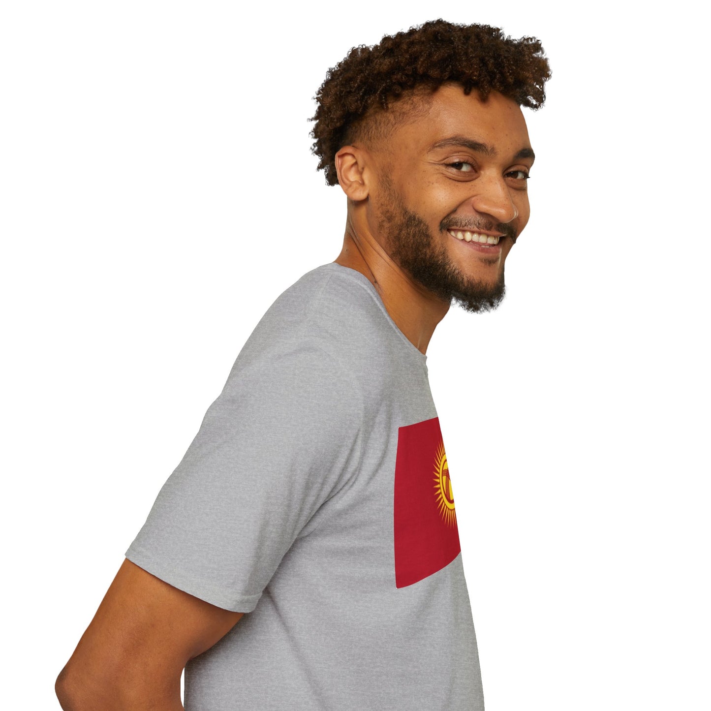 Unisex Softstyle T-Shirt -- Kyrgyzstan