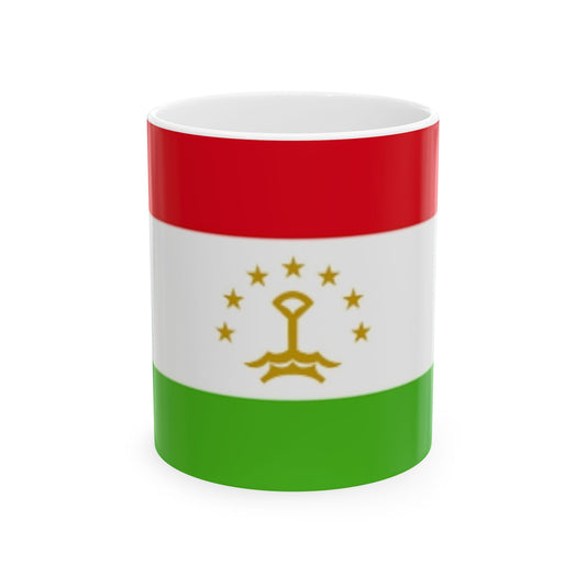 Ceramic Mug, 11oz -- Tajikistan