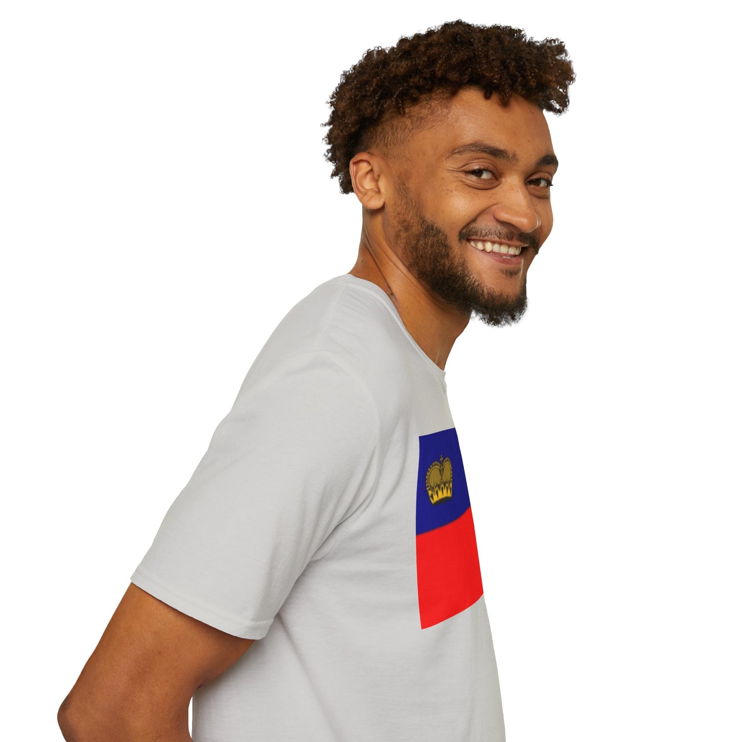 Unisex Softstyle T-Shirt -- Liechtenstein