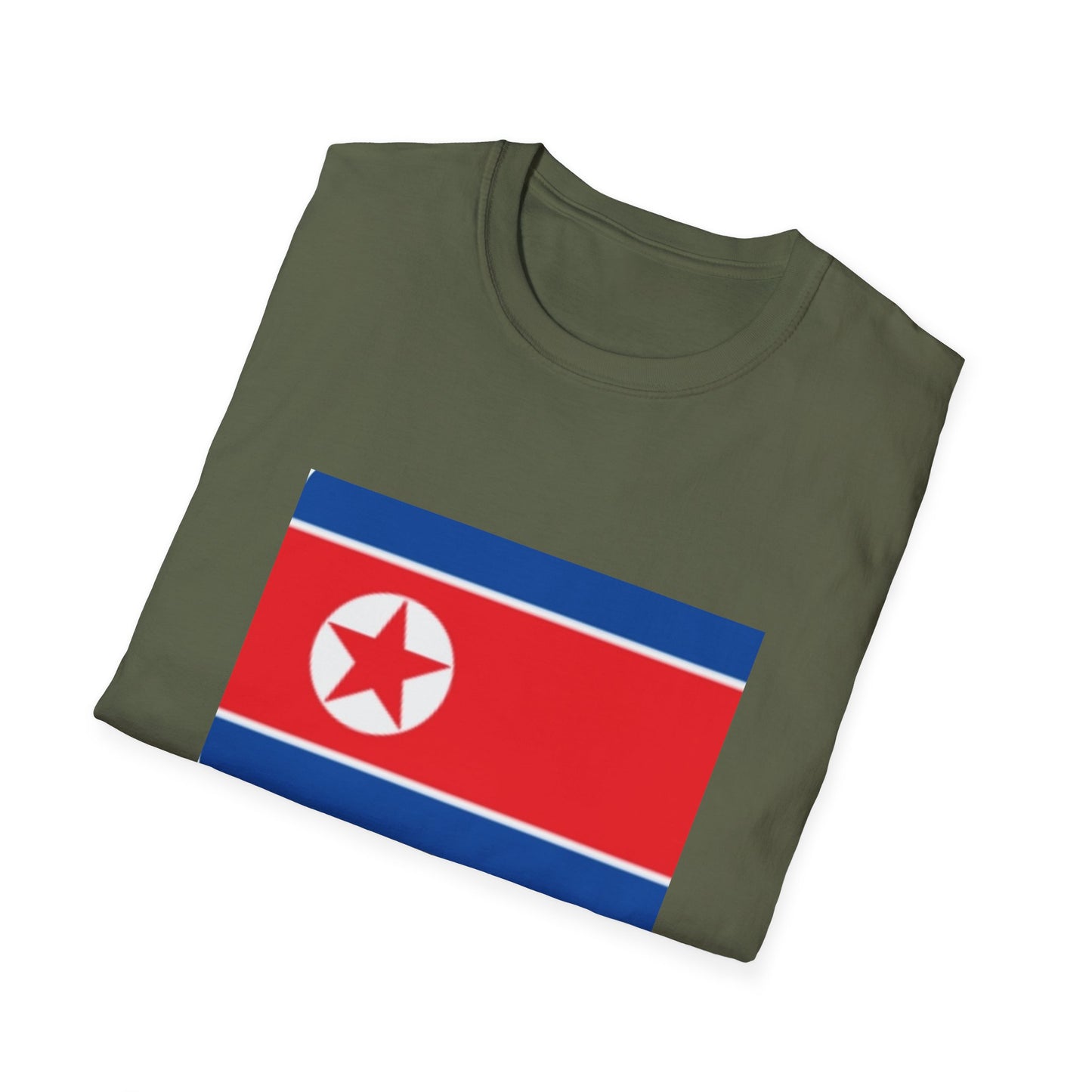 Unisex Softstyle T-Shirt -- North Korea