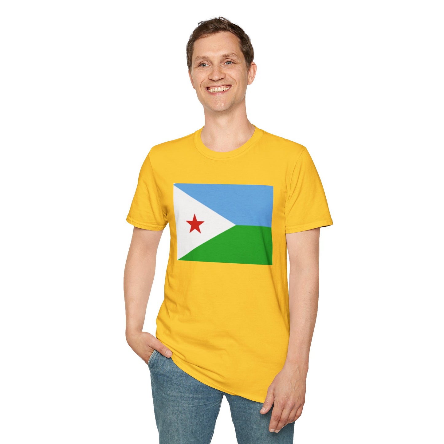 Unisex Softstyle T-Shirt -- Djibouti