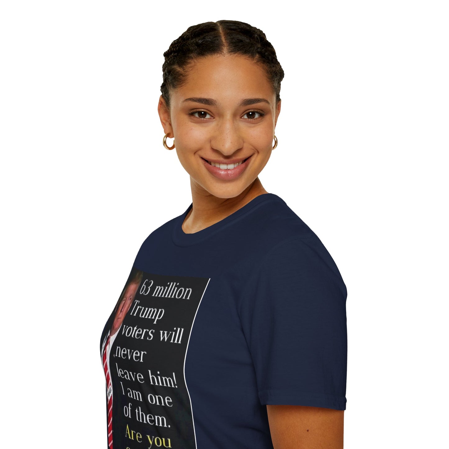 Unisex Softstyle T-Shirt -- Trump 2024
