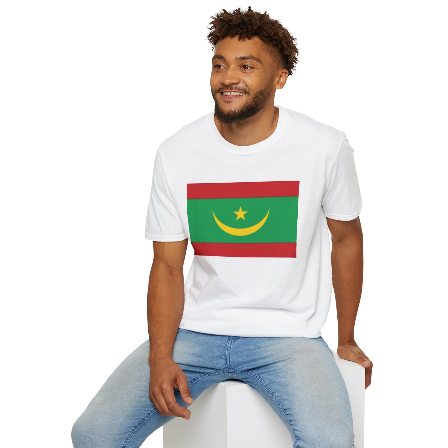 Unisex Softstyle T-Shirt -- Mauritania