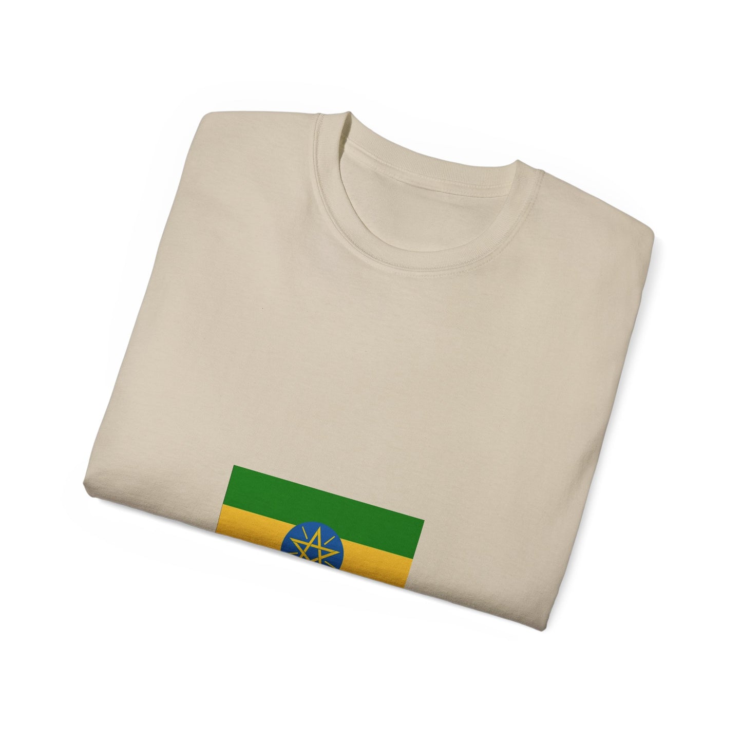 Unisex Ultra Cotton Tee -- Ethiopian Federal Flag Tshirt