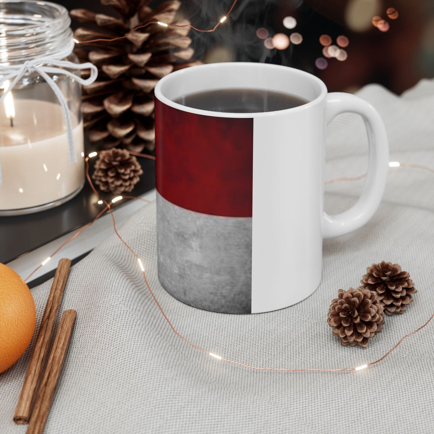 Ceramic Mug, 11oz -- Indonesia