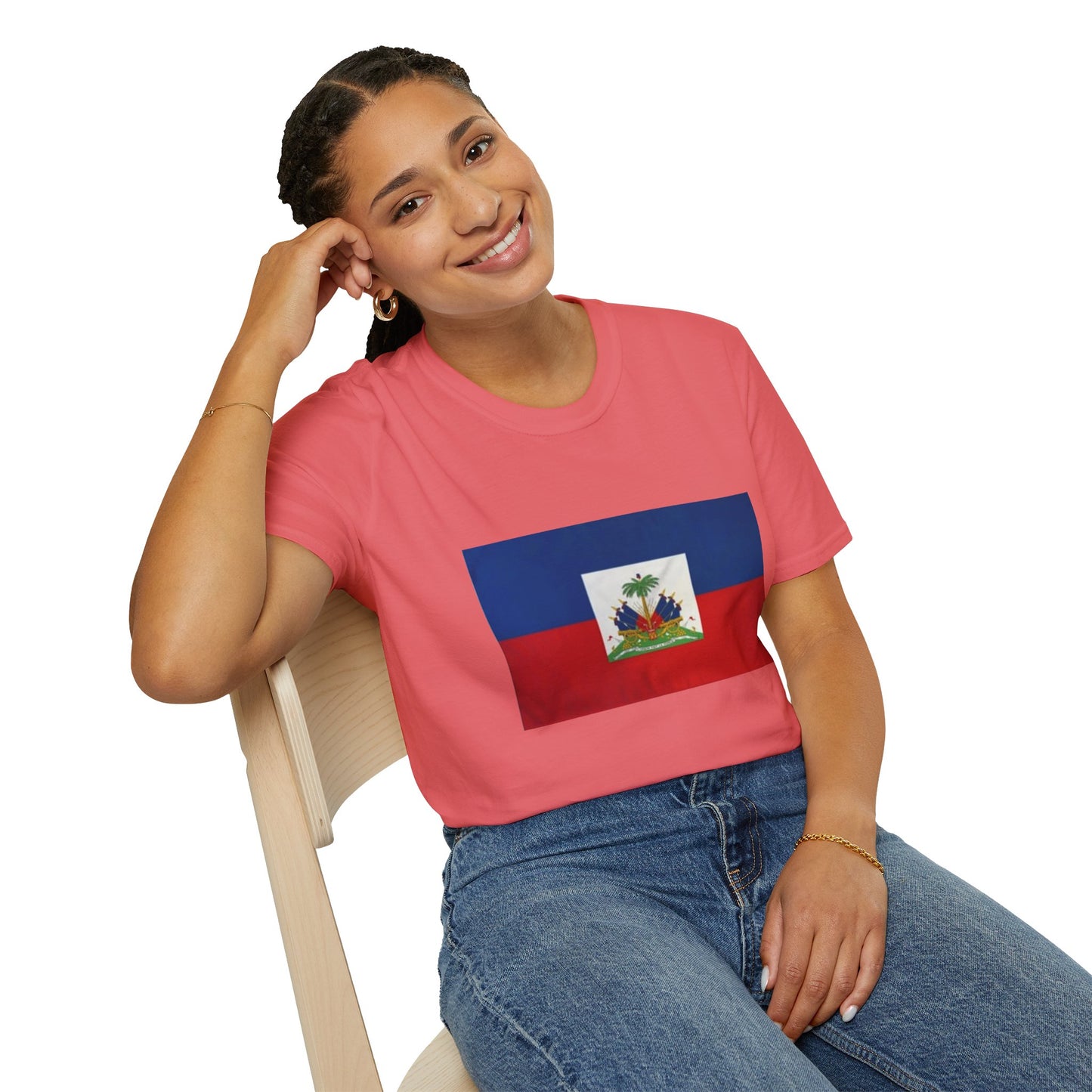 Unisex Softstyle T-Shirt -- Haiti