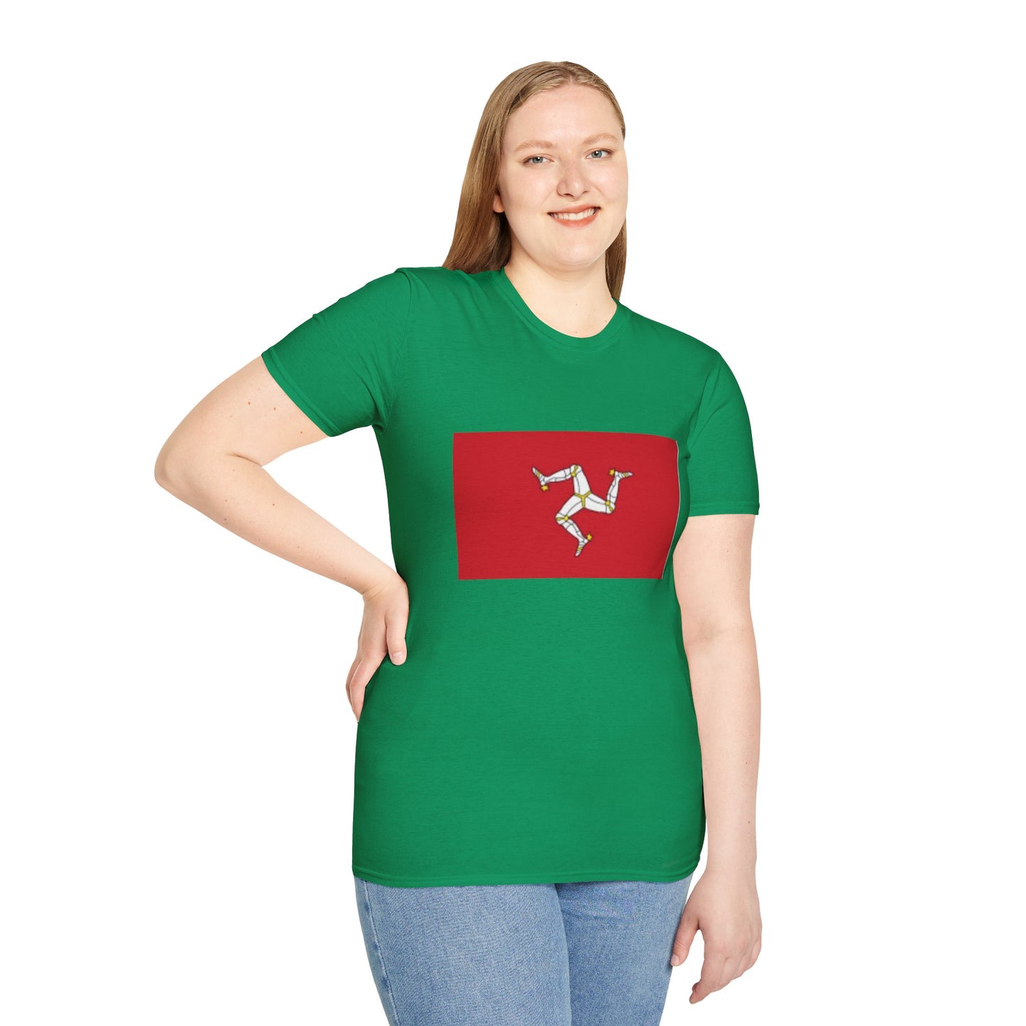 Unisex Softstyle T-Shirt -- Isle of Man