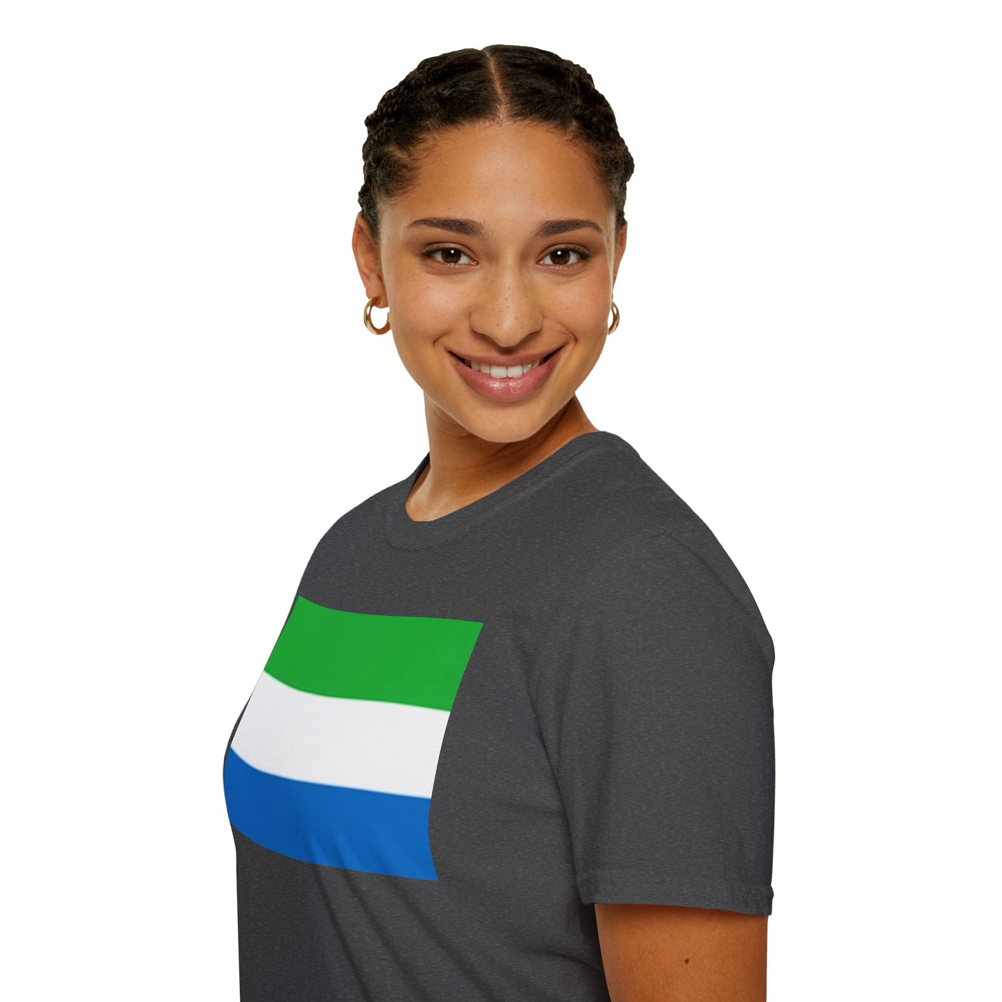 Unisex Softstyle T-Shirt -- Sierra Leone
