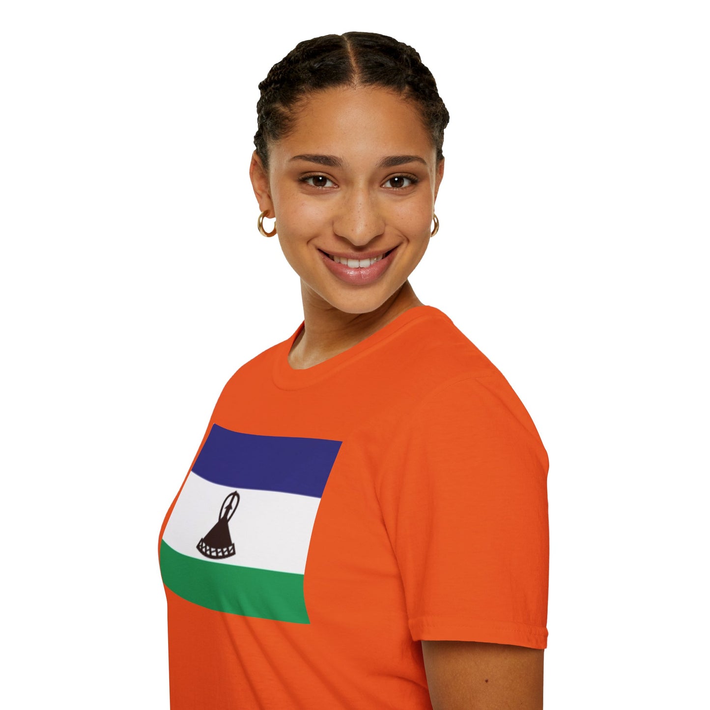 Unisex Softstyle T-Shirt -- Lesotho