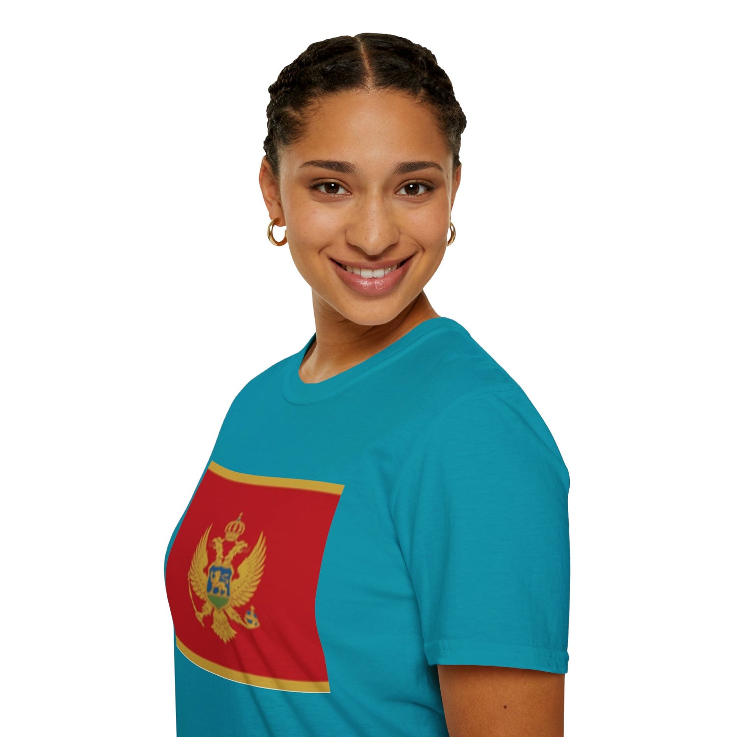 Unisex Softstyle T-Shirt -- Montenegro
