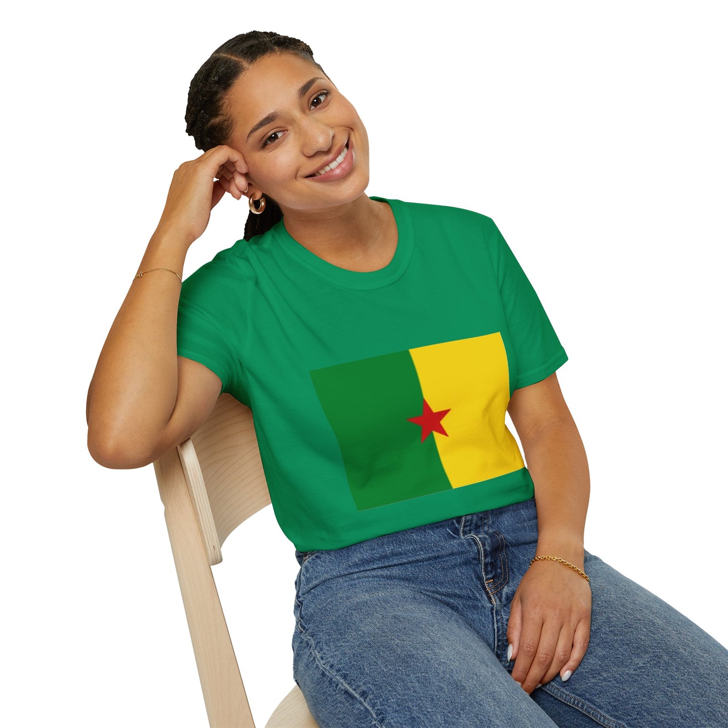 Unisex Softstyle T-Shirt -- French Guiana