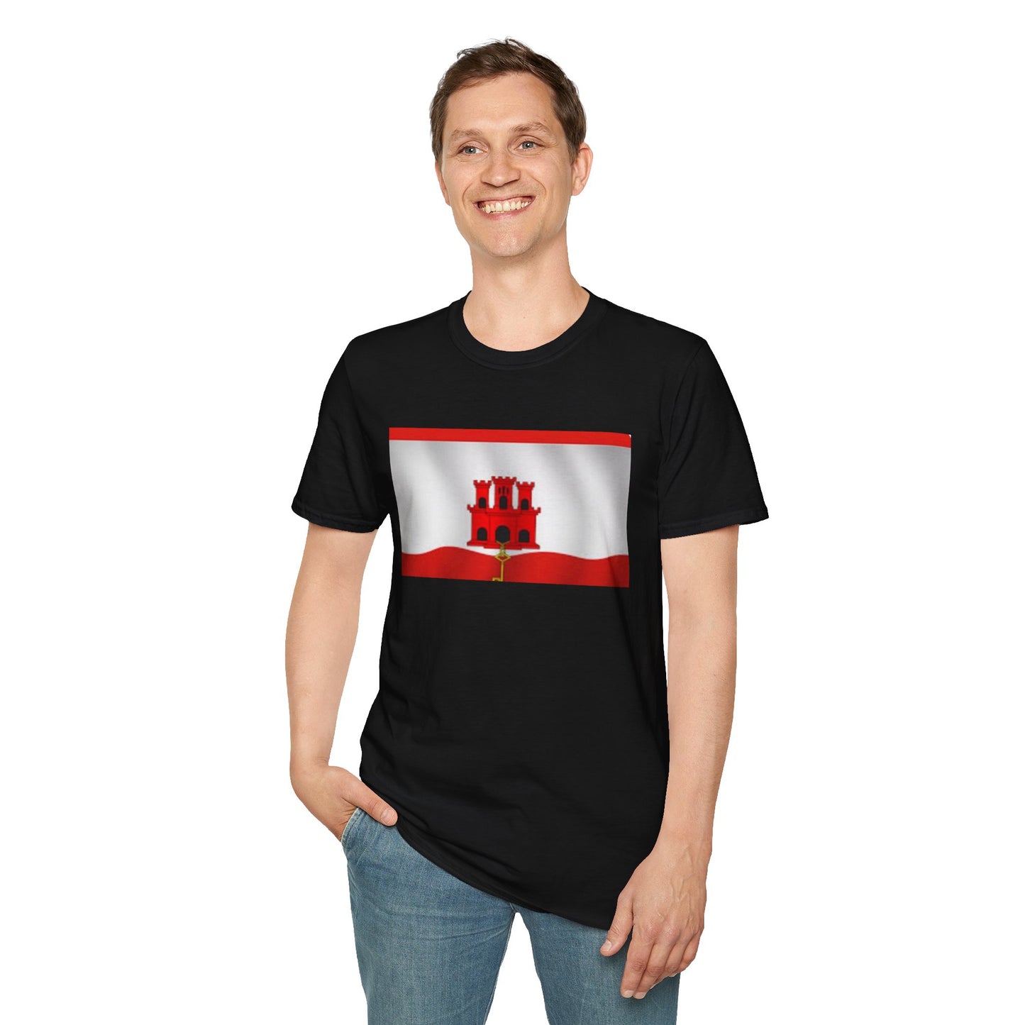 Unisex Softstyle T-Shirt -- Gibraltar