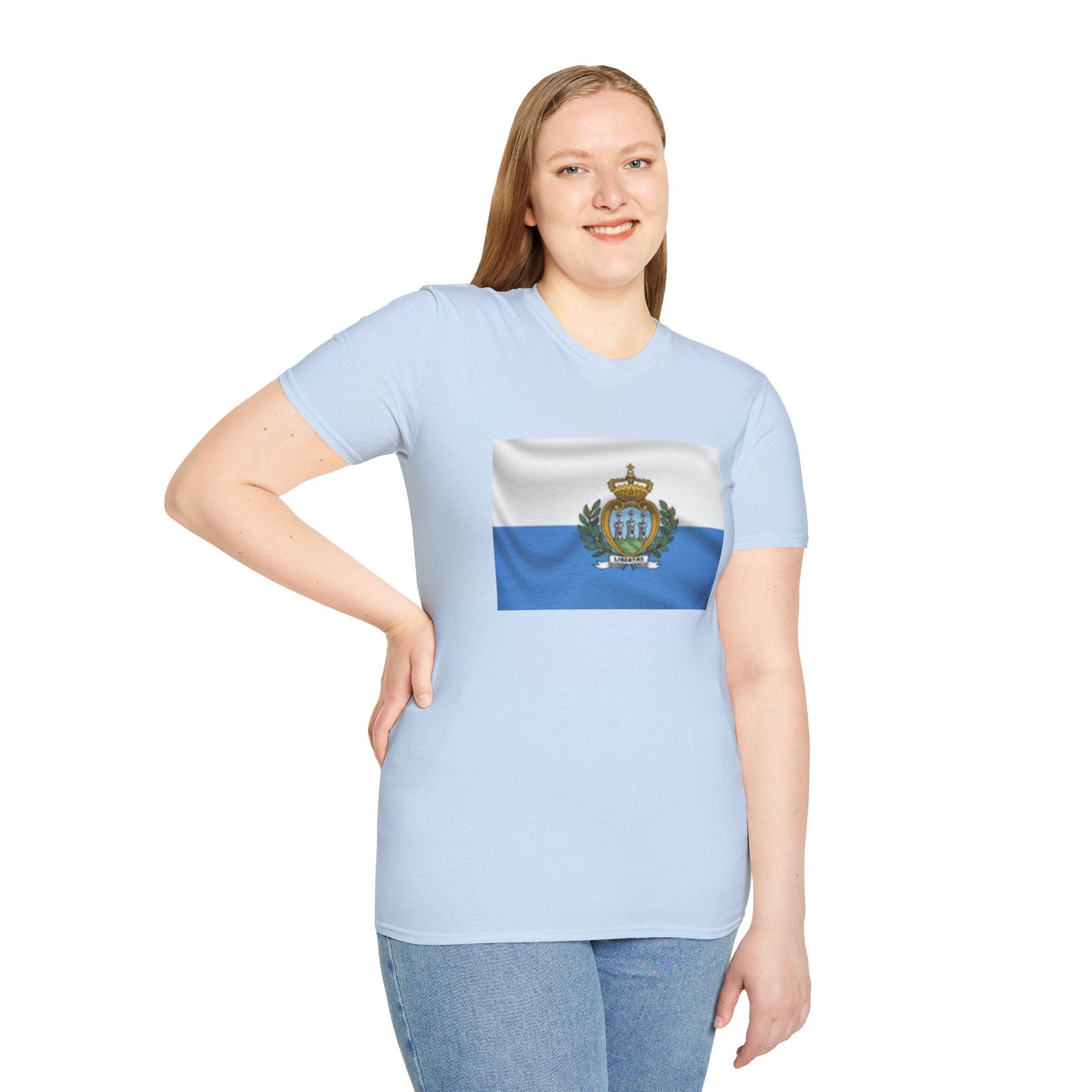 Unisex Softstyle T-Shirt -- San Marino
