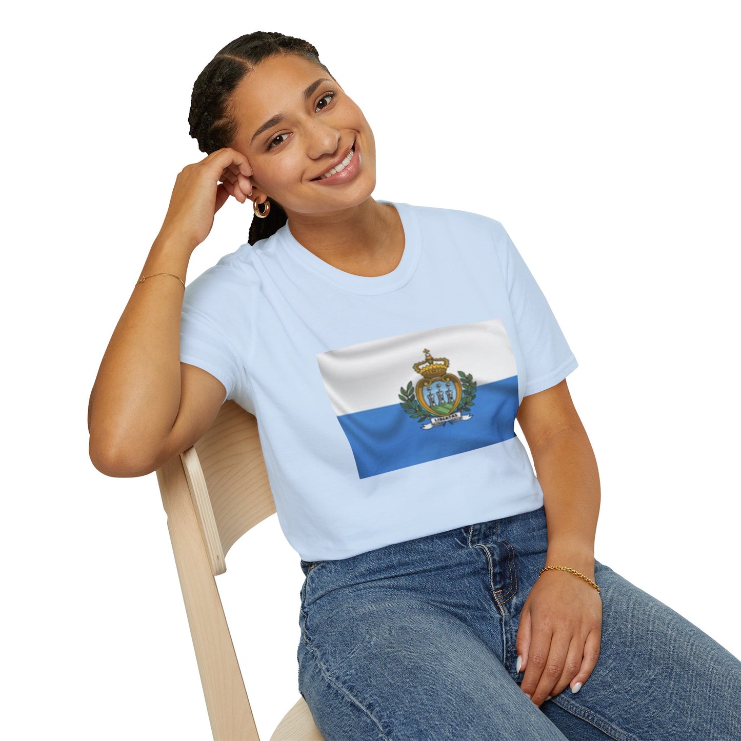 Unisex Softstyle T-Shirt -- San Marino