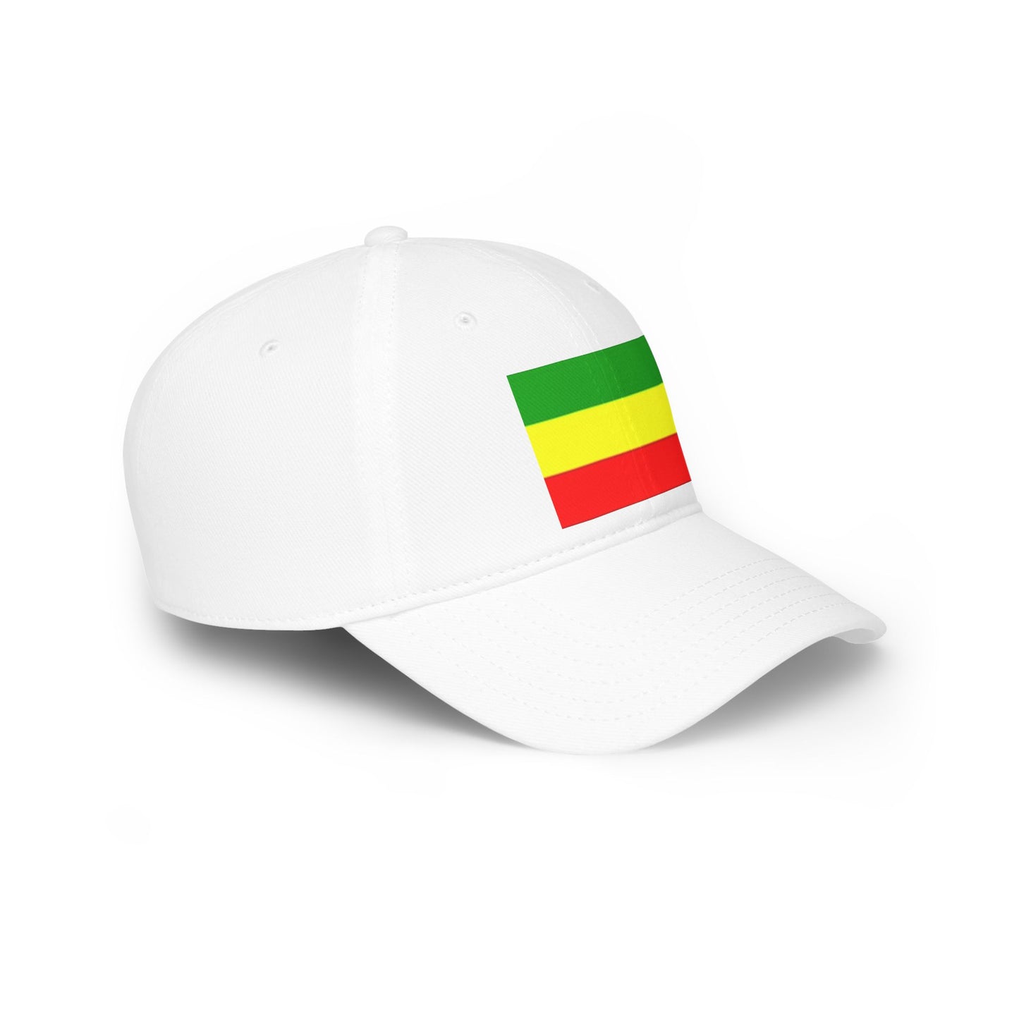 Low Profile Baseball Cap -- Ethiopan Flag no star