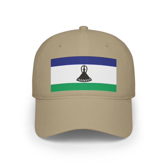 Low Profile Baseball Cap -- Lesotho