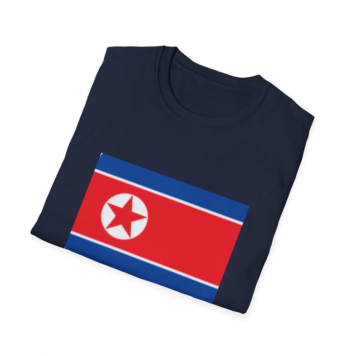 Unisex Softstyle T-Shirt -- North Korea