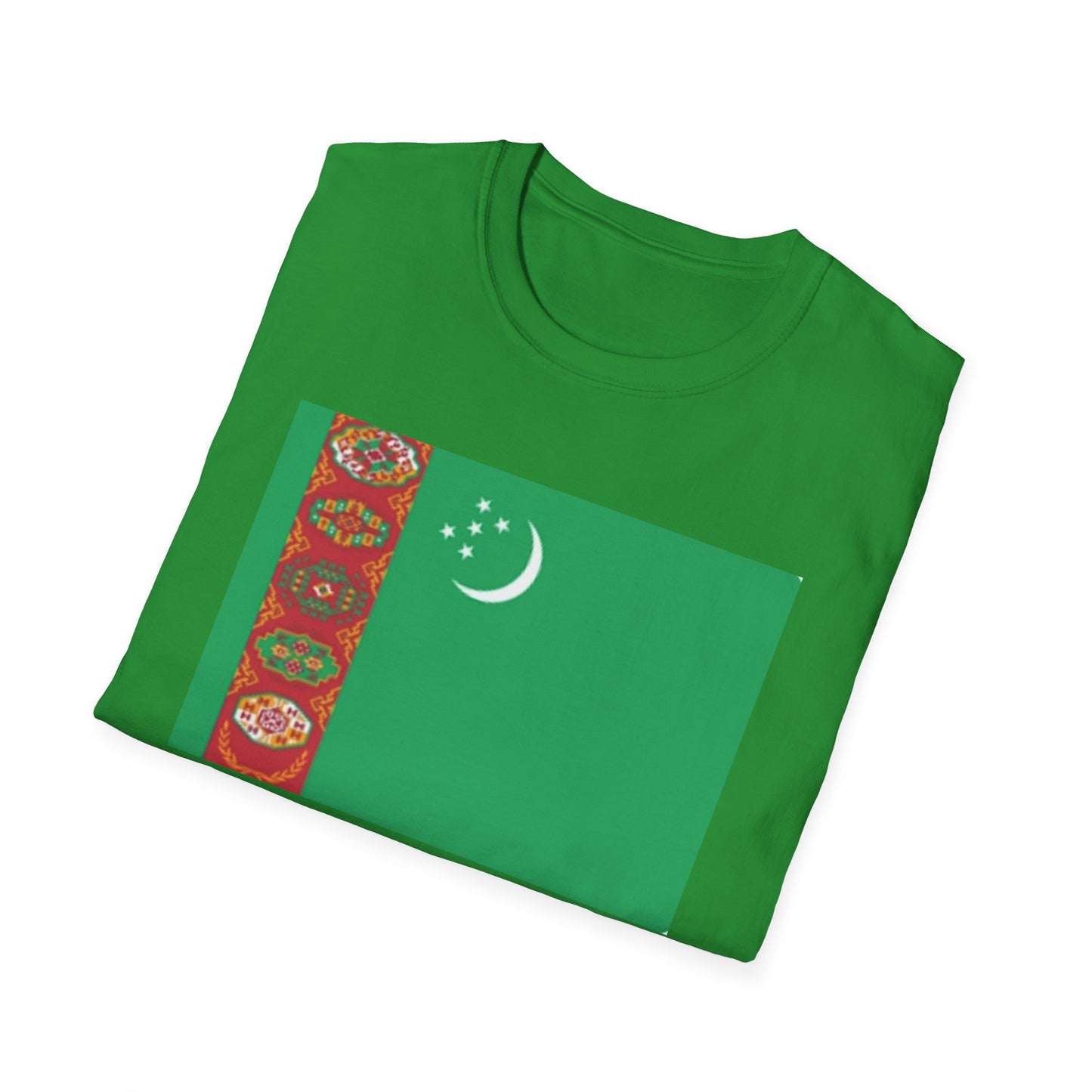 Unisex Softstyle T-Shirt -- Turkmenistan
