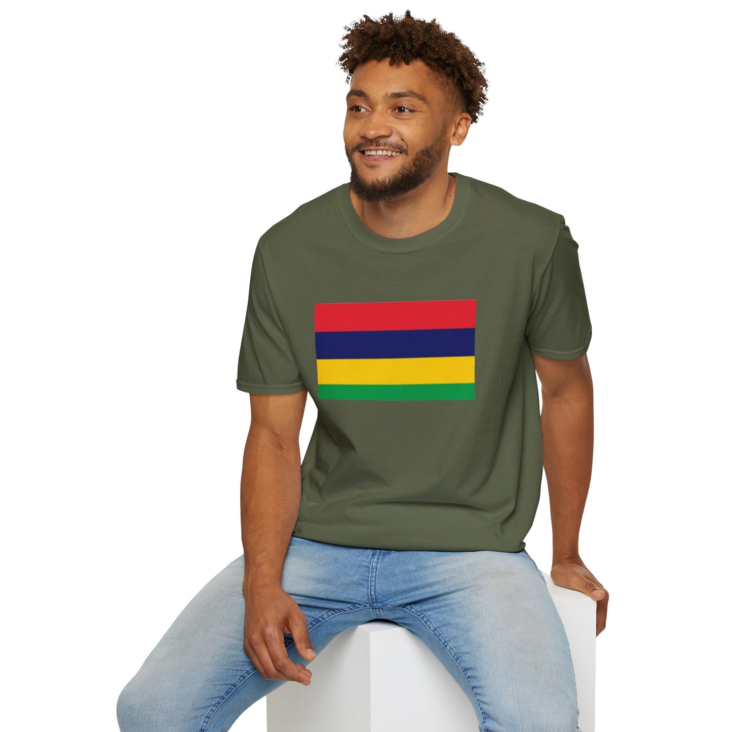 Unisex Softstyle T-Shirt -- Mauritius