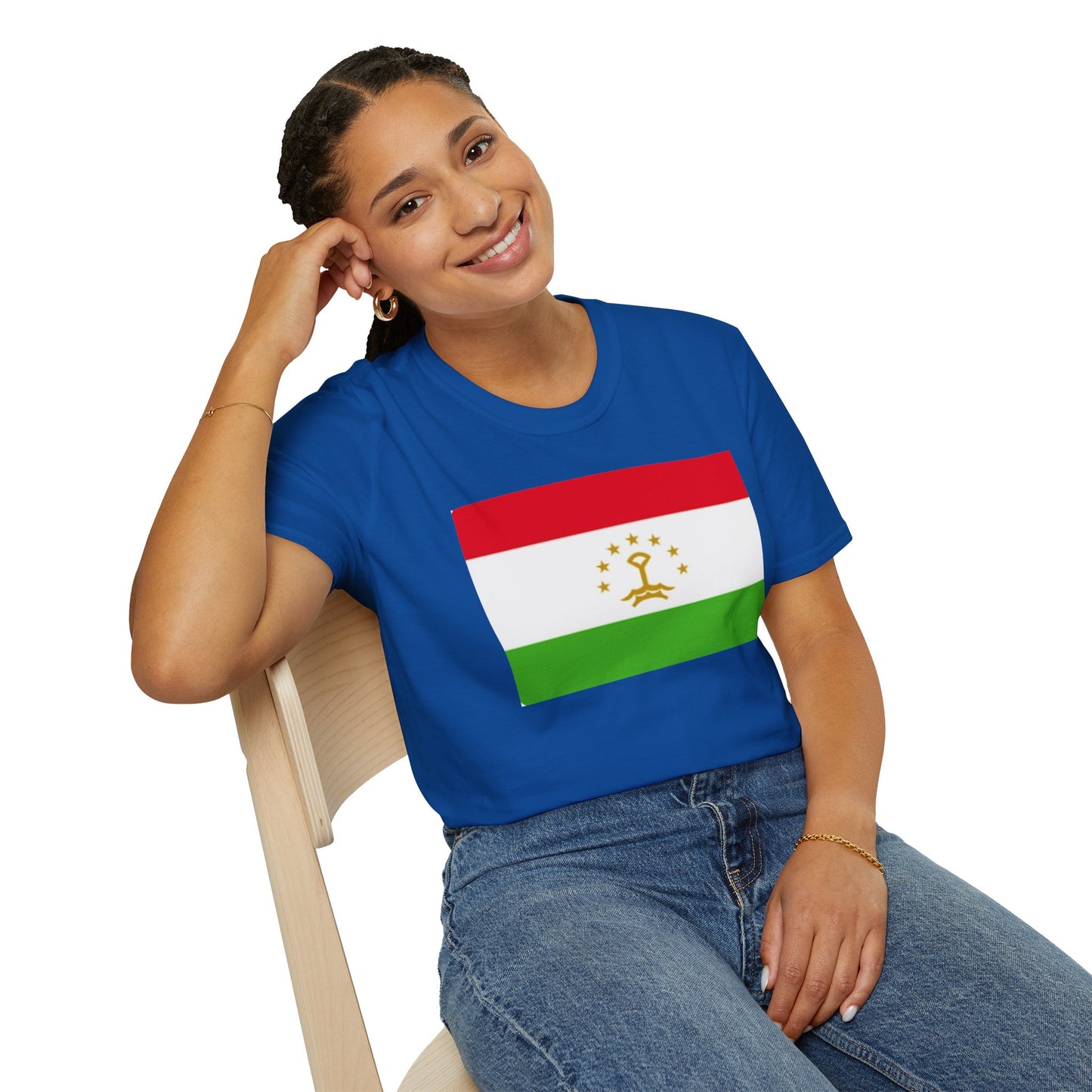 Unisex Softstyle T-Shirt -- Tajikistan
