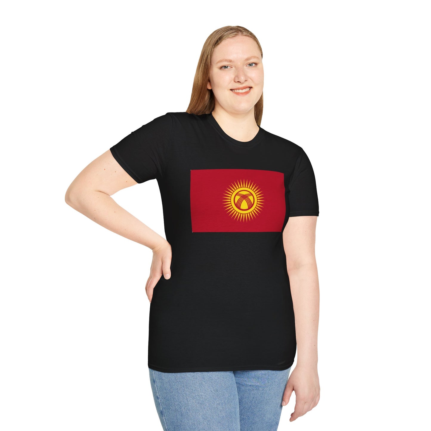 Unisex Softstyle T-Shirt -- Kyrgyzstan