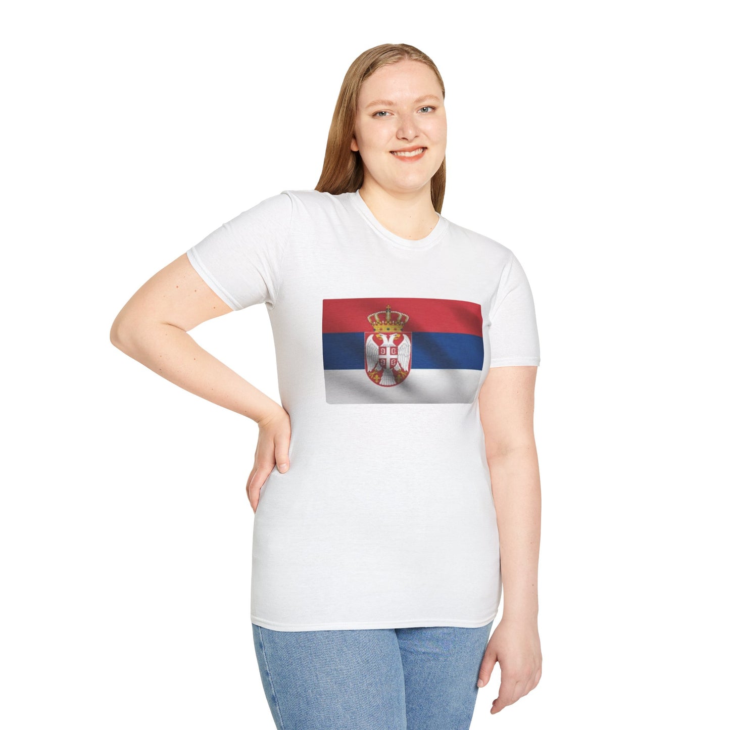 Unisex Softstyle T-Shirt -- Serbia