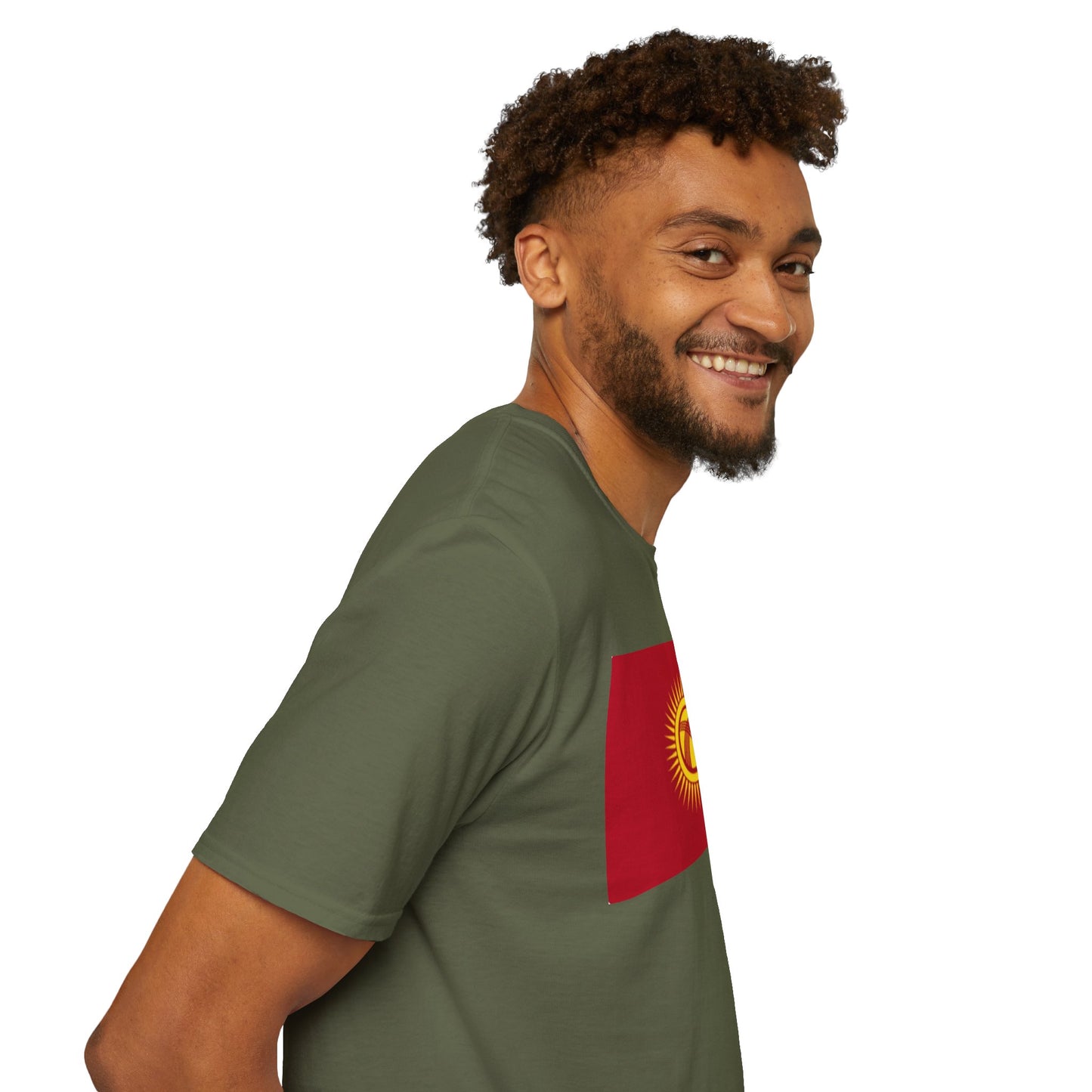 Unisex Softstyle T-Shirt -- Kyrgyzstan