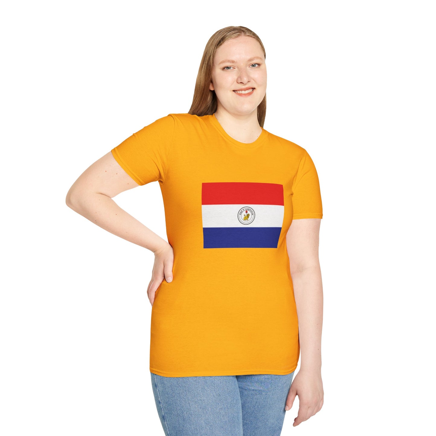 Unisex Softstyle T-Shirt -- Paraguay
