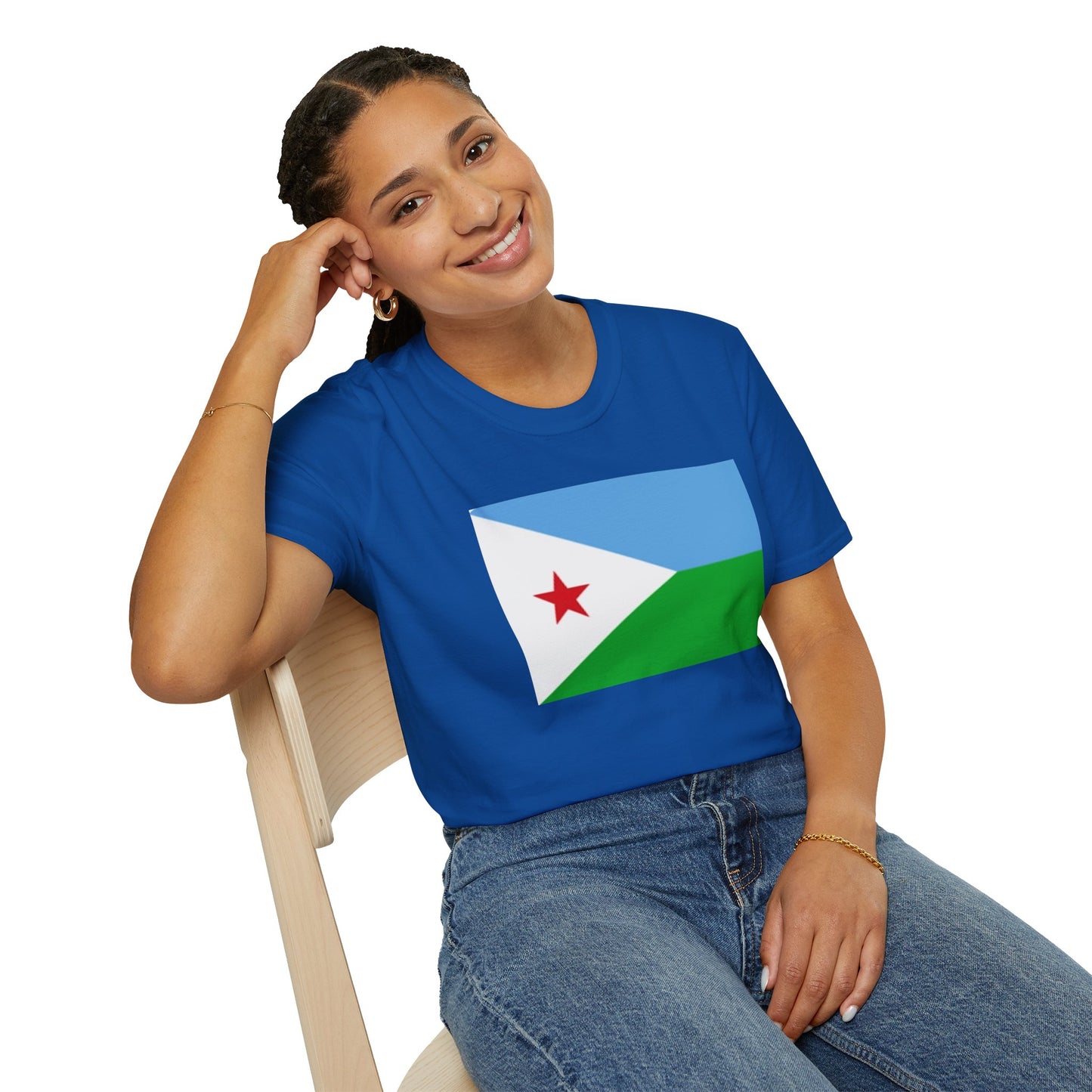 Unisex Softstyle T-Shirt -- Djibouti