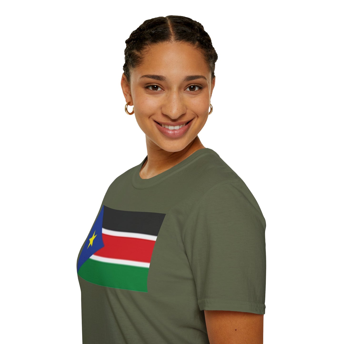 Unisex Softstyle T-Shirt -- South Sudan