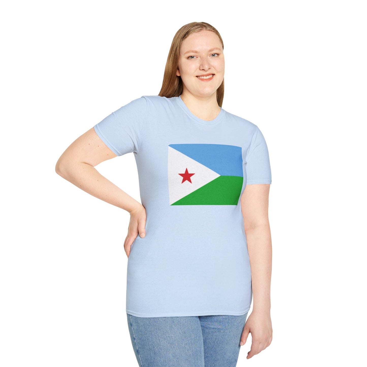 Unisex Softstyle T-Shirt -- Djibouti