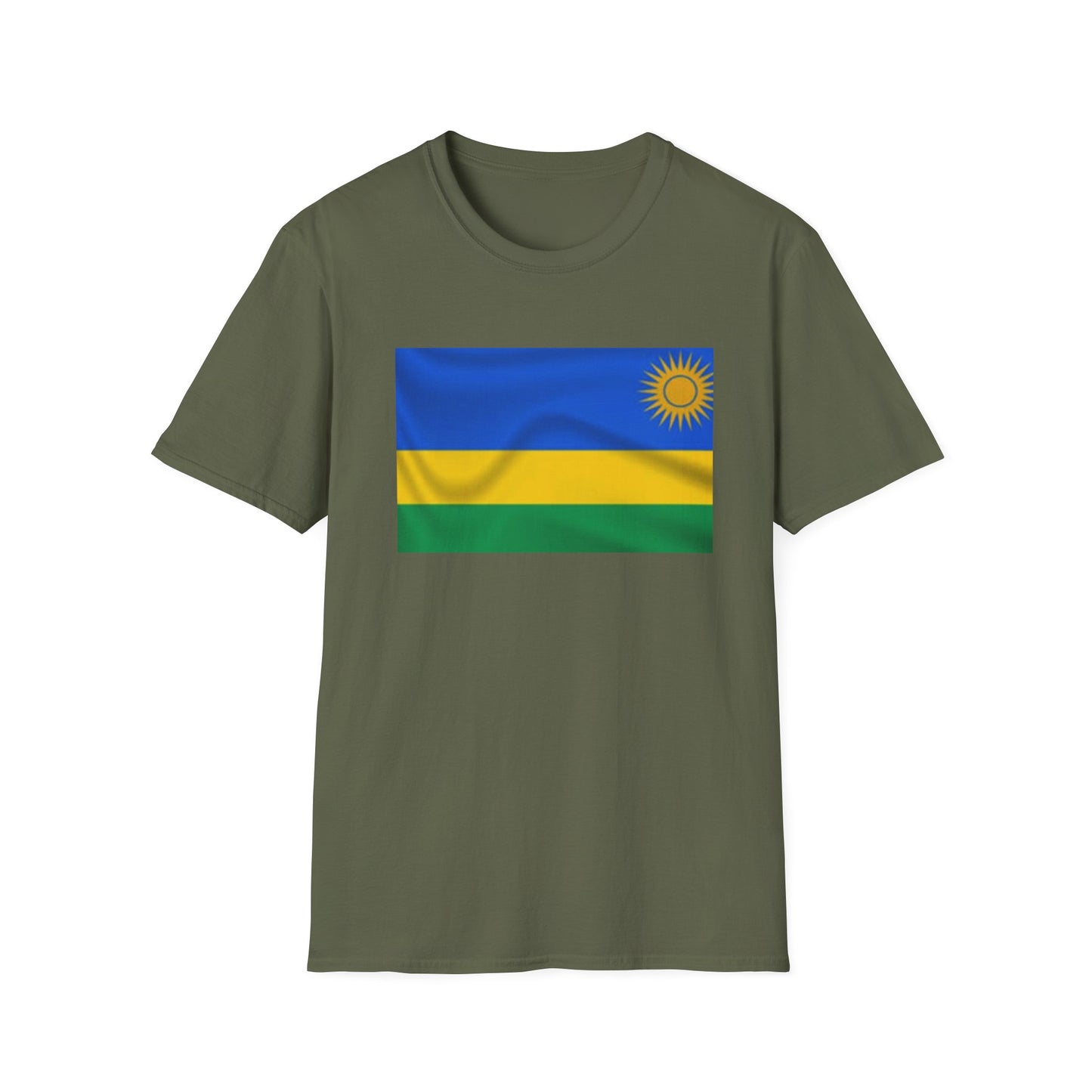 Unisex Softstyle T-Shirt -- Rwanda