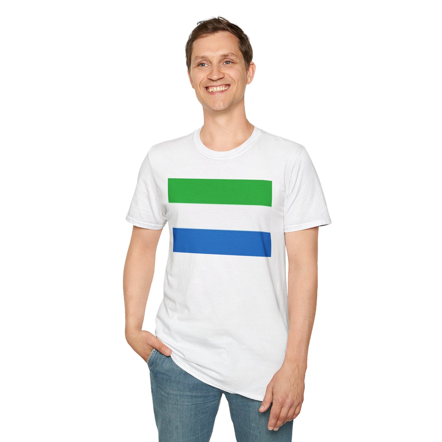 Unisex Softstyle T-Shirt -- Sierra Leone