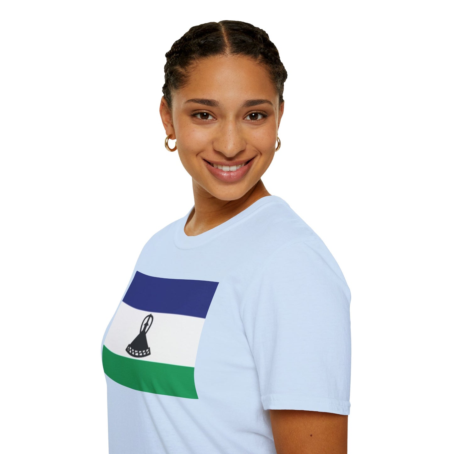 Unisex Softstyle T-Shirt -- Lesotho