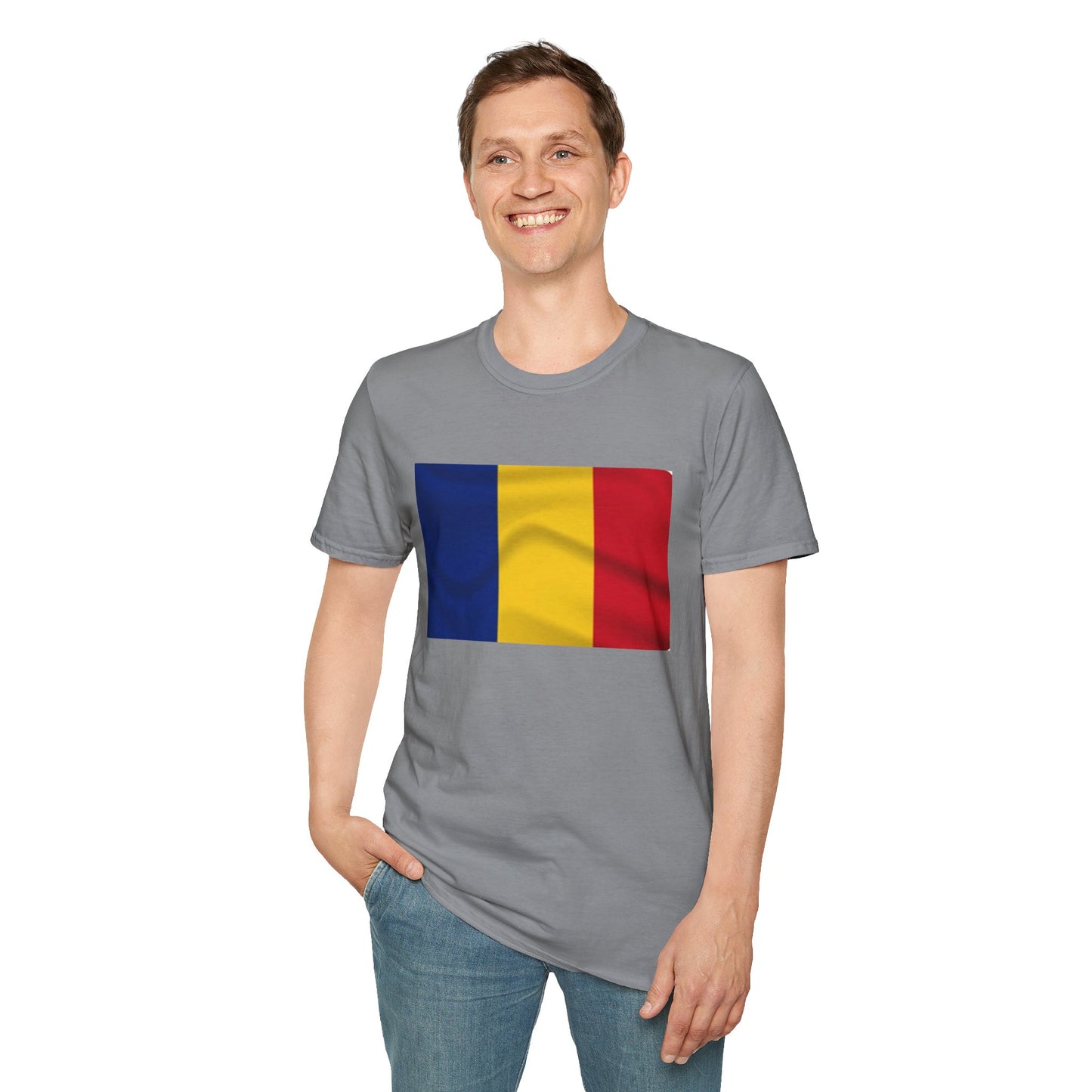 Unisex Softstyle T-Shirt -- Romania