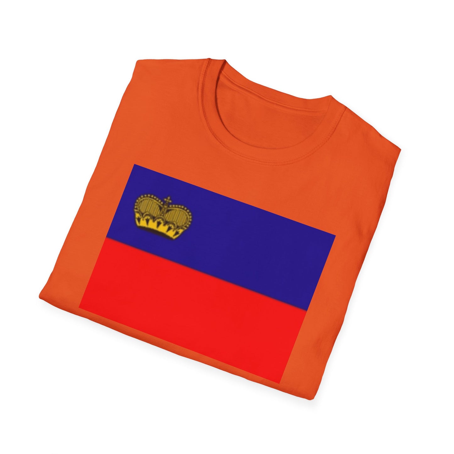 Unisex Softstyle T-Shirt -- Liechtenstein