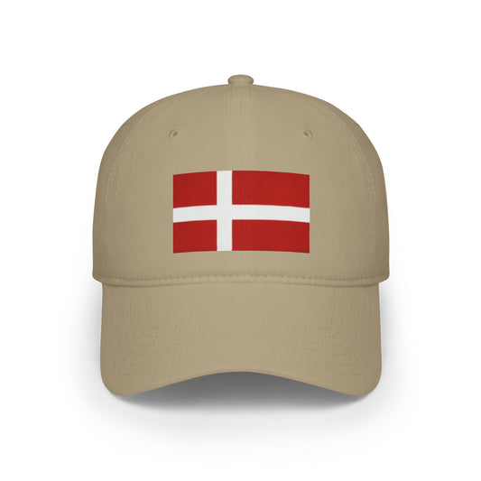 Low Profile Baseball Cap -- Denmark