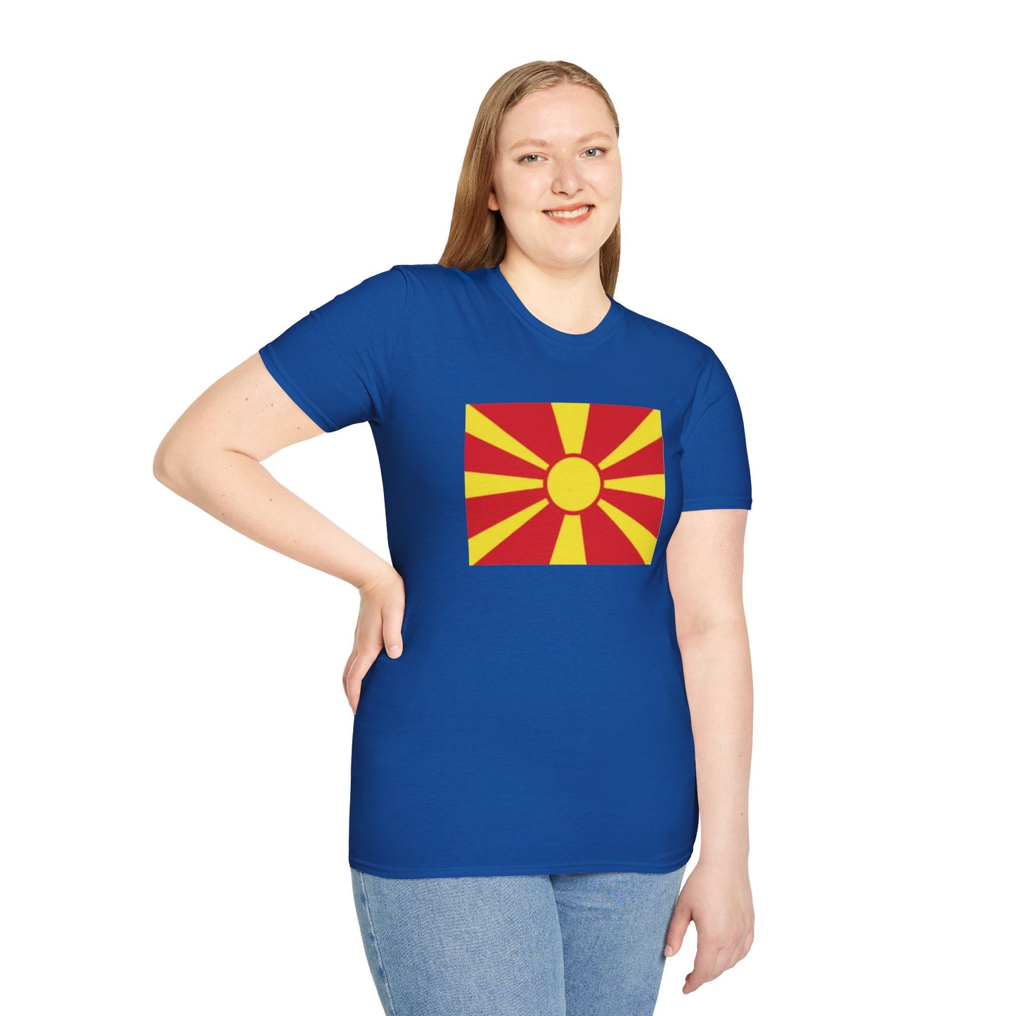 Unisex Softstyle T-Shirt -- North Macedonia