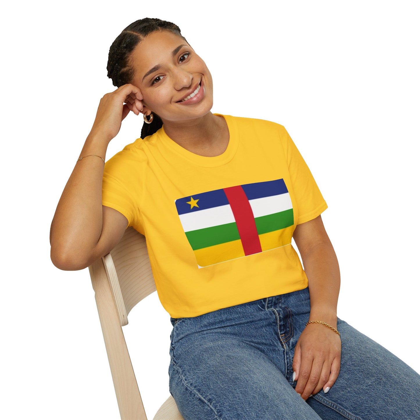 Unisex Softstyle T-Shirt - Central African Republic