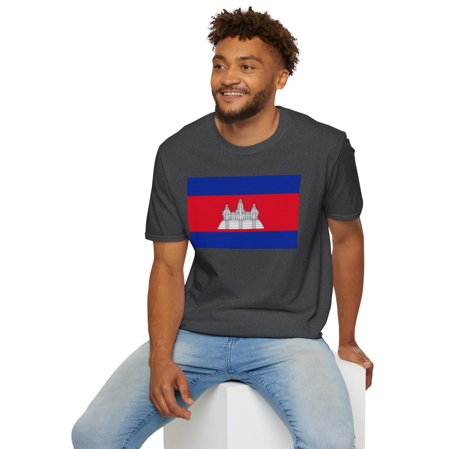 Unisex Softstyle T-Shirt -- Cambodia