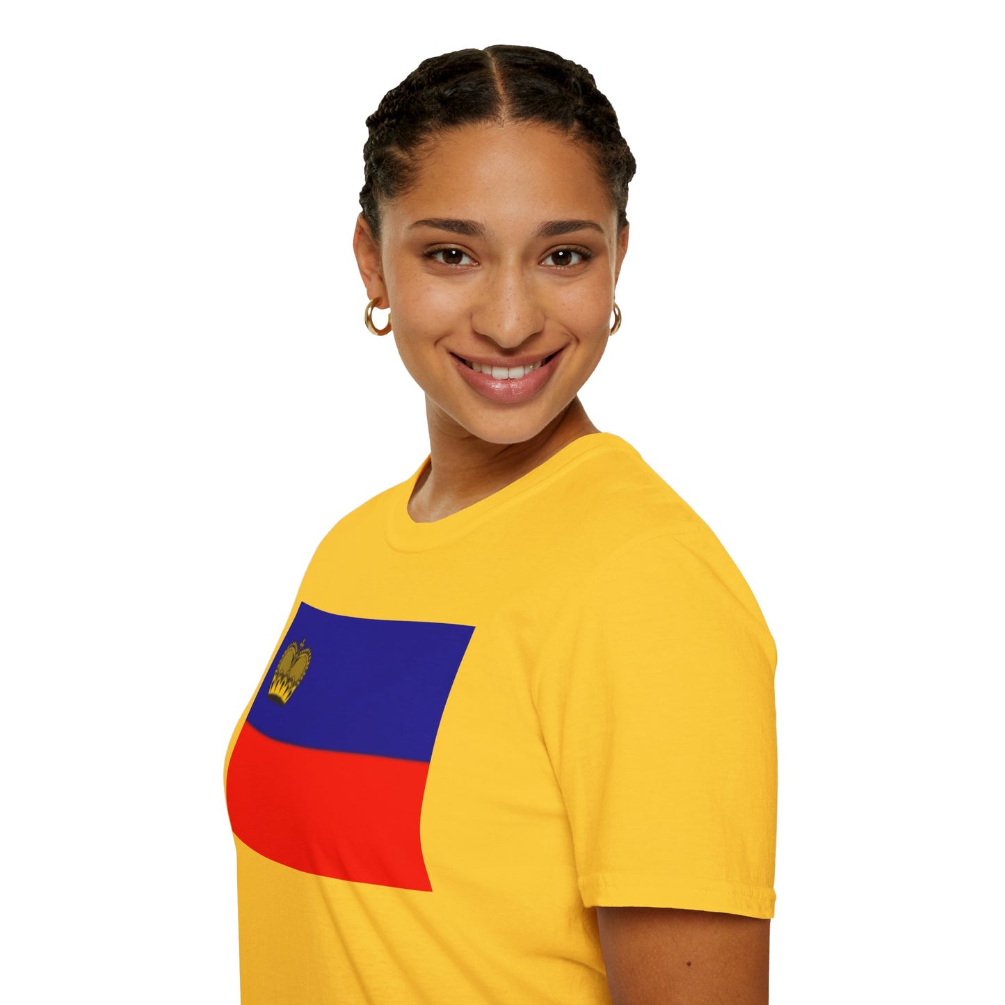 Unisex Softstyle T-Shirt -- Liechtenstein