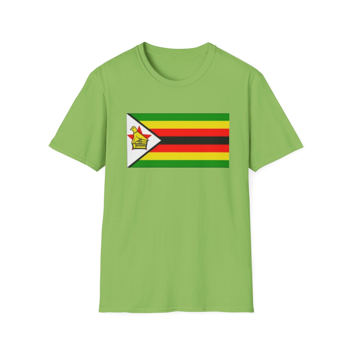 Unisex Softstyle T-Shirt -- Zimbabwe