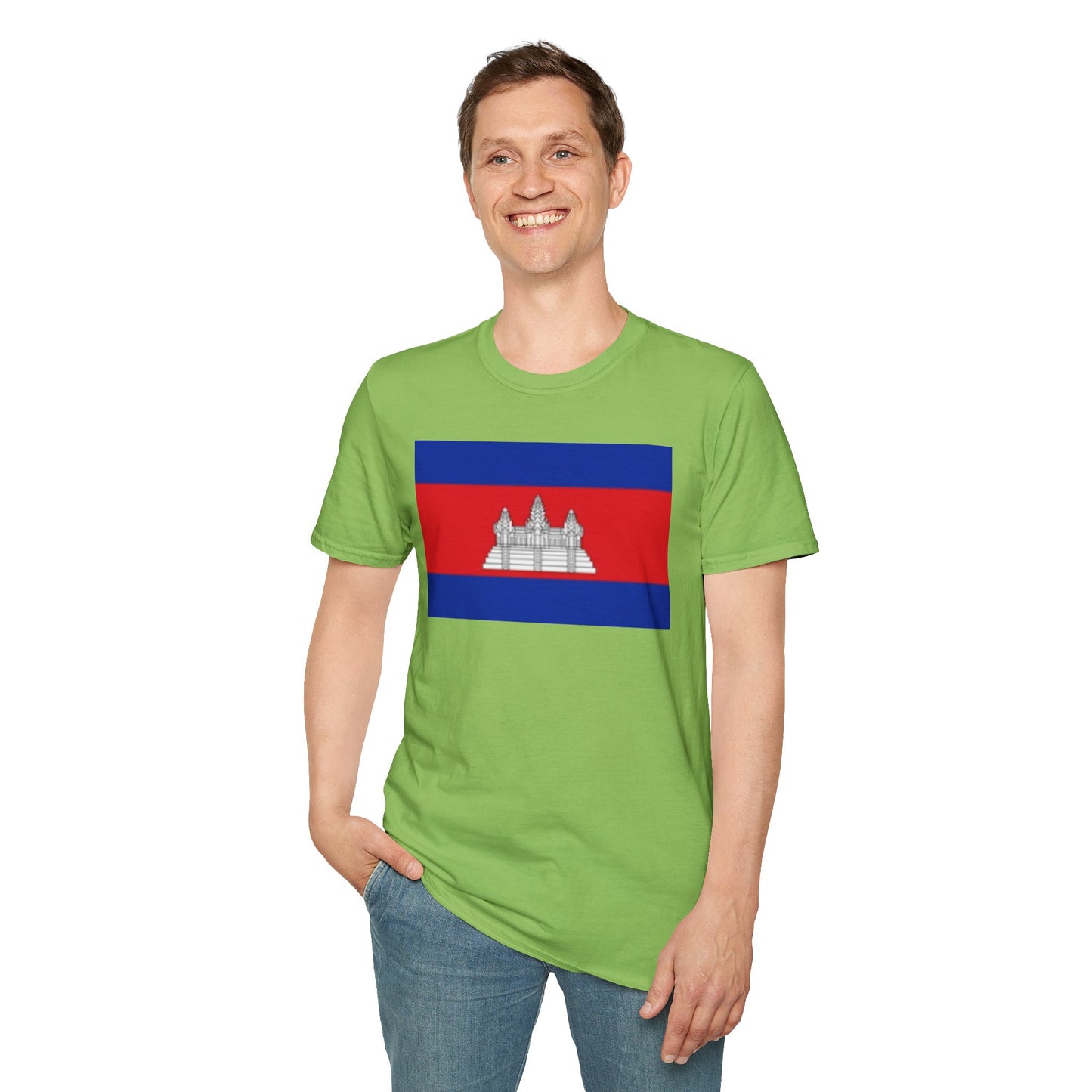Unisex Softstyle T-Shirt -- Cambodia