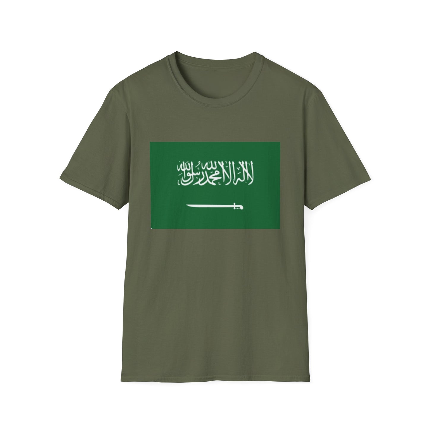 Unisex Softstyle T-Shirt -- Saudi Arabia