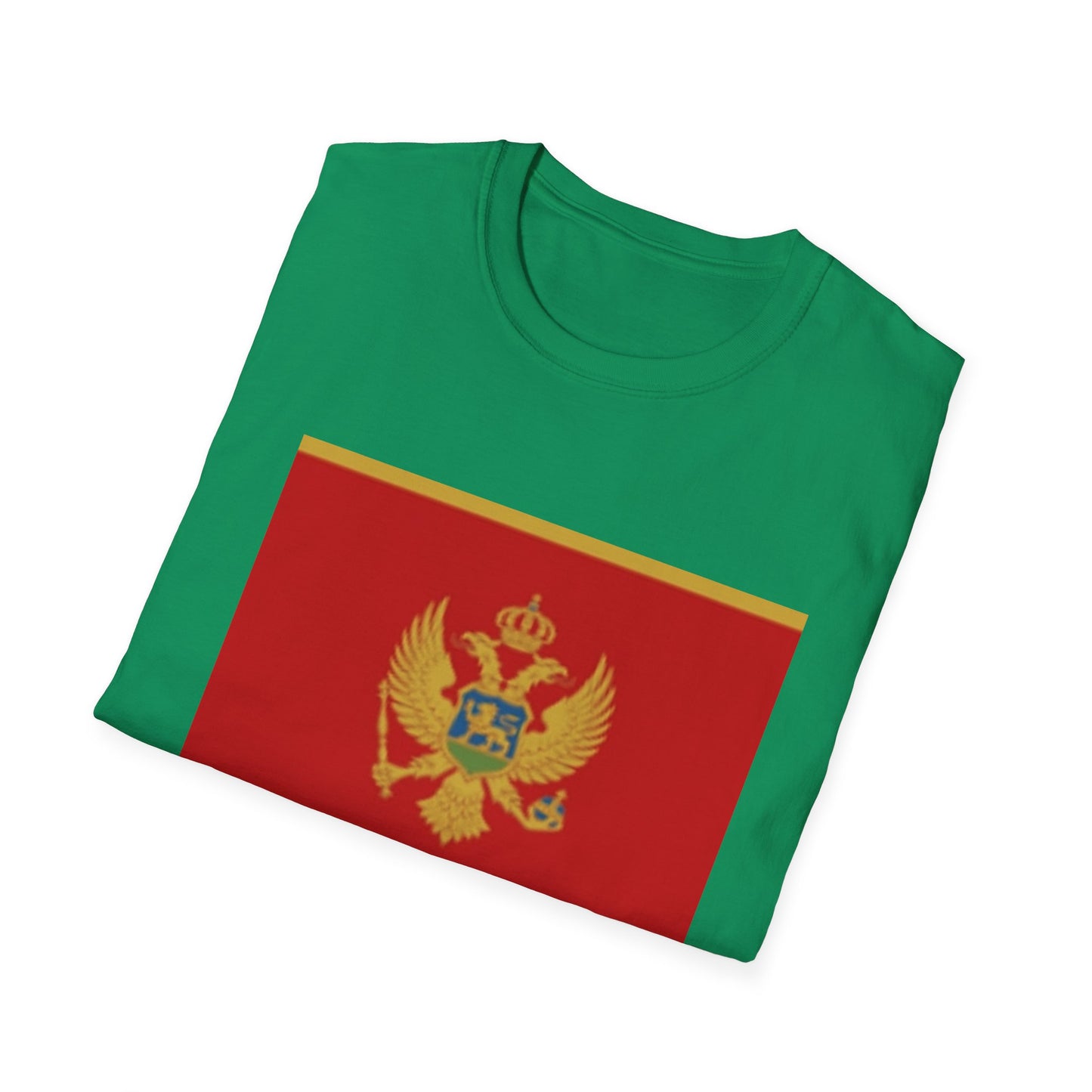 Unisex Softstyle T-Shirt -- Montenegro