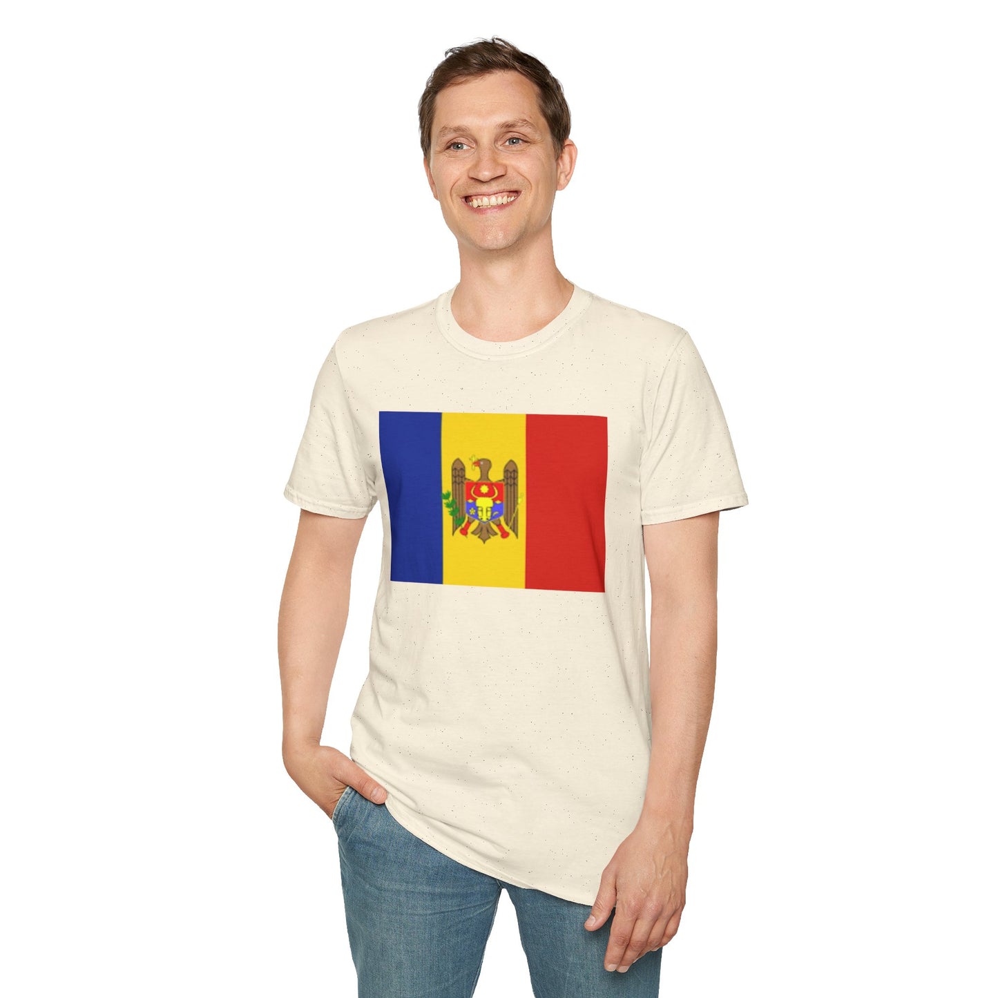 Unisex Softstyle T-Shirt -- Moldova
