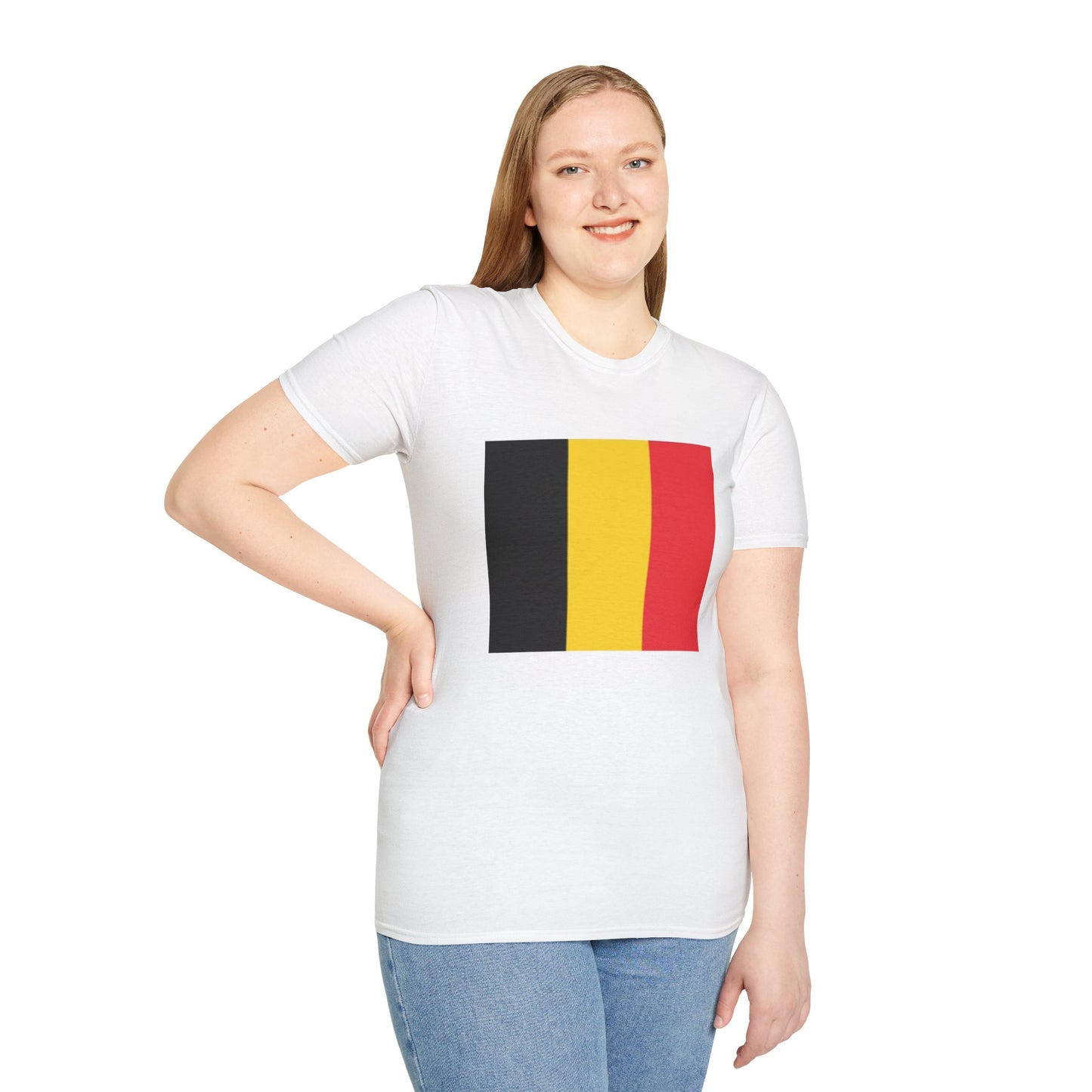 Unisex Softstyle T-Shirt -- Belgium