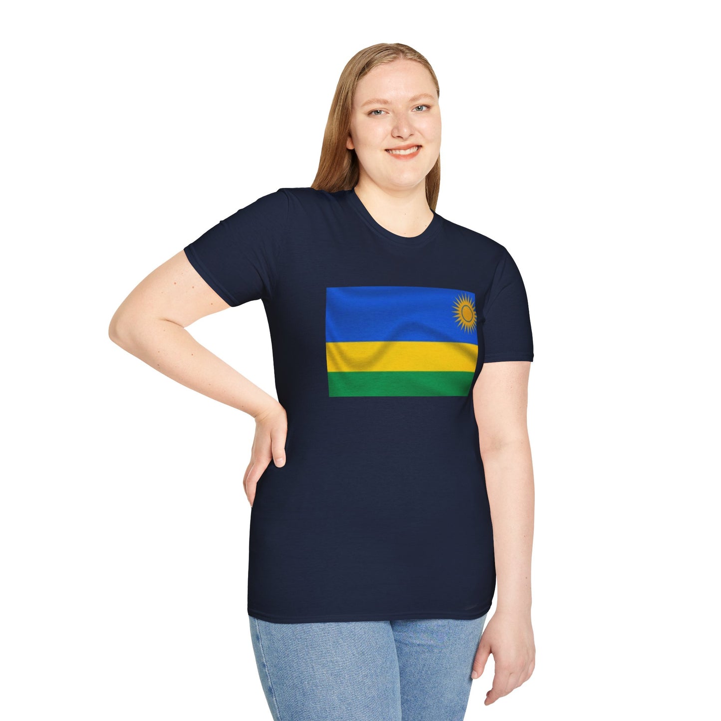 Unisex Softstyle T-Shirt -- Rwanda