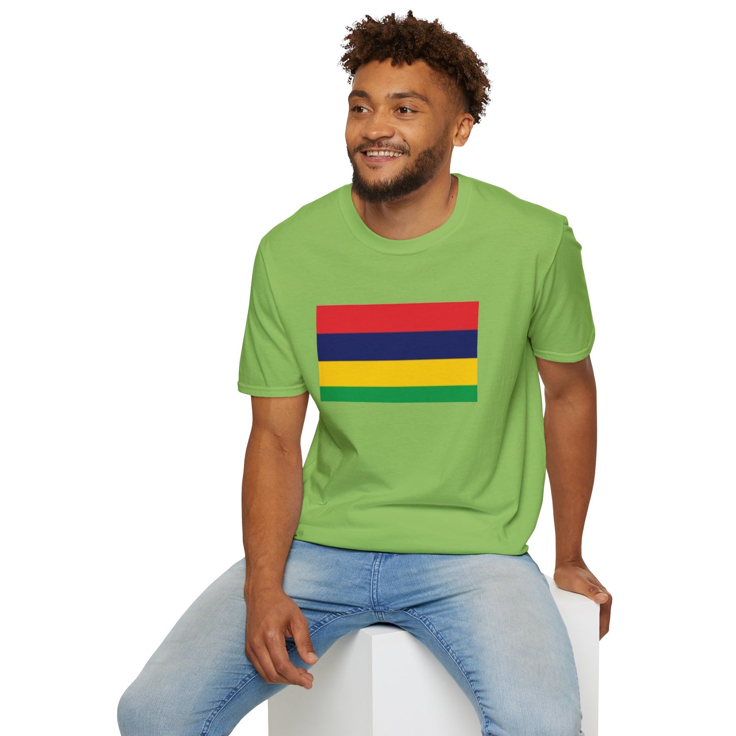 Unisex Softstyle T-Shirt -- Mauritius