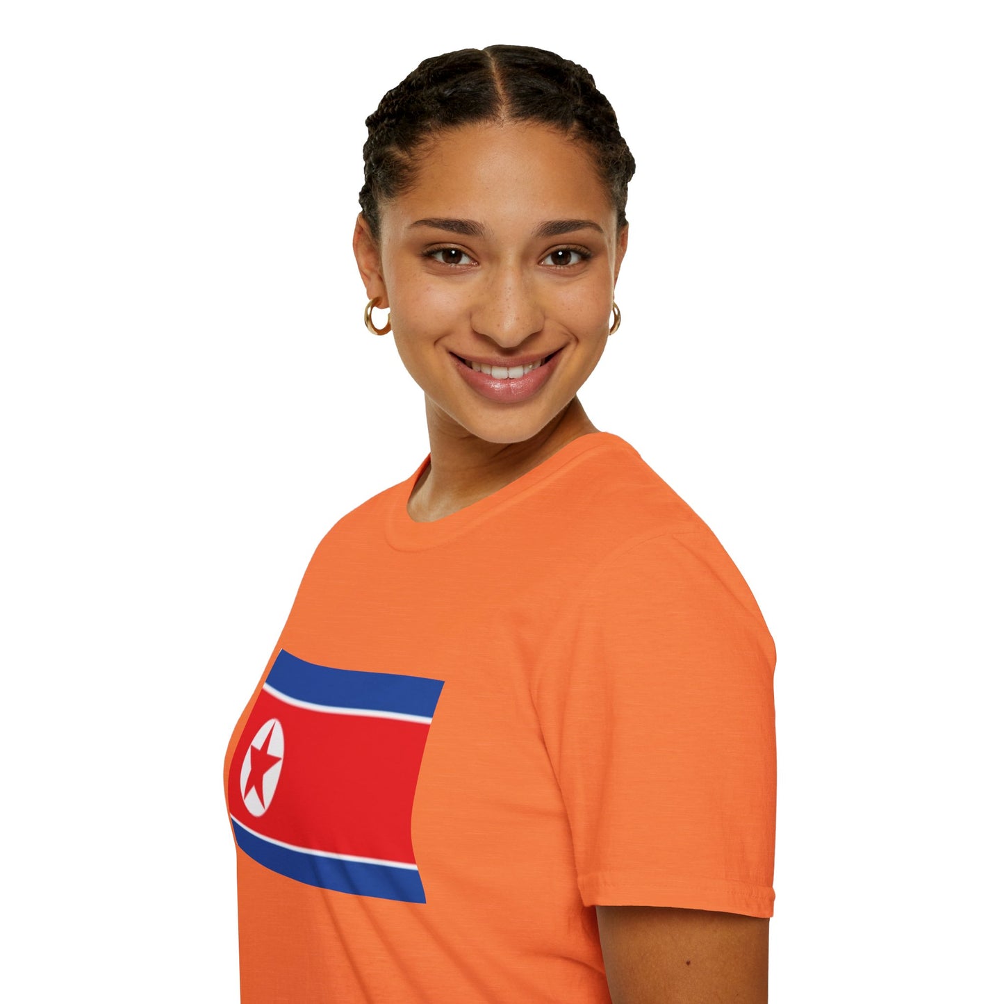 Unisex Softstyle T-Shirt -- North Korea